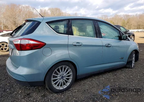 2013 Ford C-Max Premium z USA, uszkodzony, nr VIN 1FADP5CU8DL554826